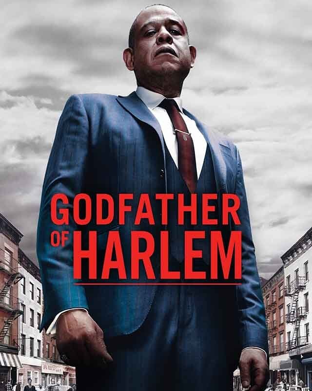 La locandina di Godfather of Harlem. Credits: ABC Signature, Significant Productions, Chris Brancato Inc.