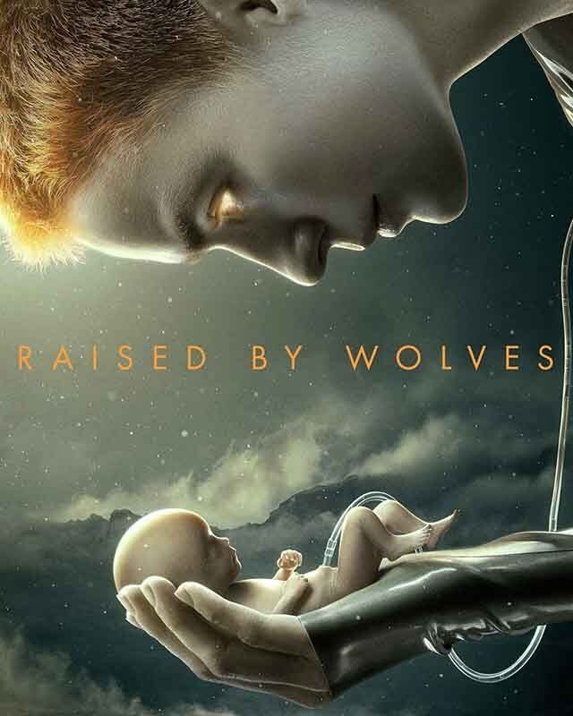 La locandina di Raised by Wolves. Credits: HBO.