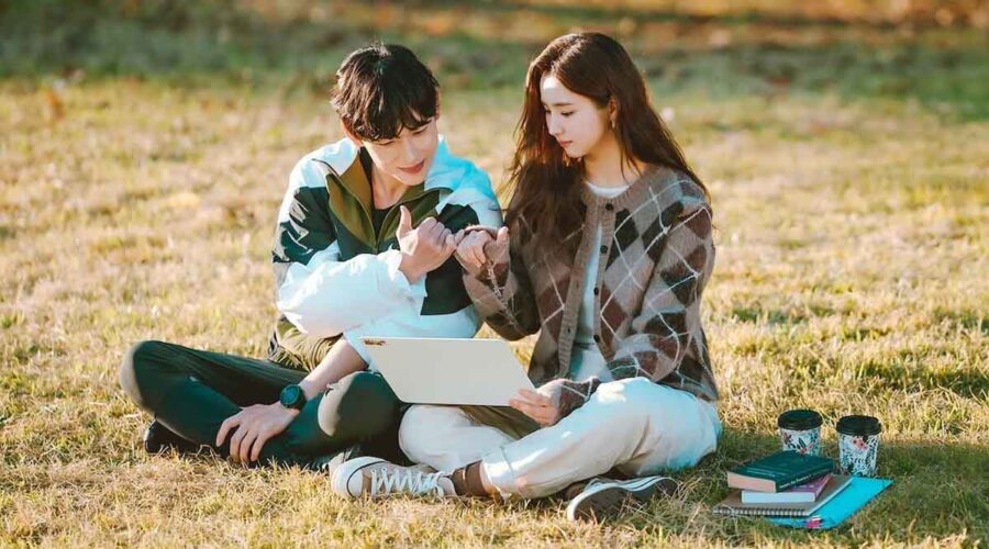 Oh Mi Joo (Shin Se-kyung) e Ki Sun Gyeom (Im Si-wan) in una scena di Run On. Credits: Netflix.