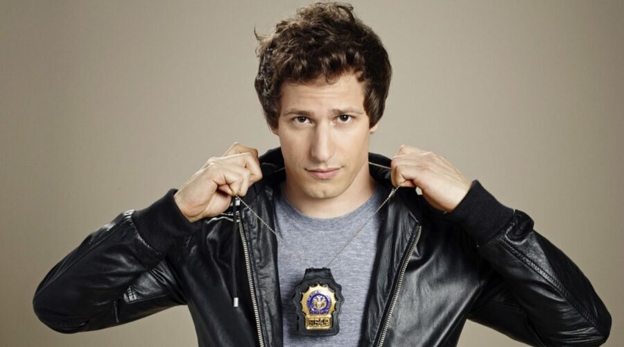 Andy Samberg nel ruolo del detective Jake Peralta. Credits: Comedy Central.
