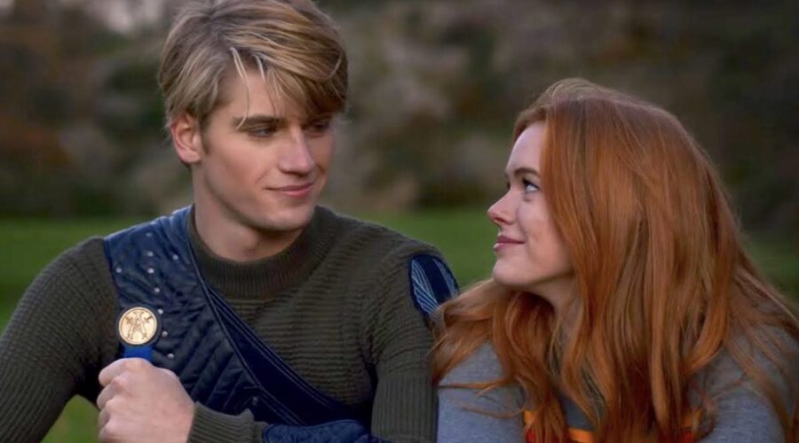 Danny Griffin E Abigail Cowen In Fate: The Winx Saga. Credits: Netflix