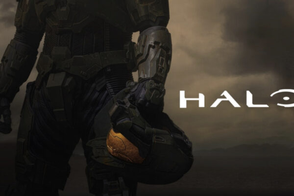 Halo, la title card della serie tv dal 24 marzo su Sky. Credits: Sky/Paramount+.