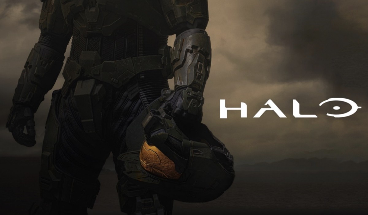 Halo, la title card della serie tv dal 24 marzo su Sky. Credits: Sky/Paramount+.