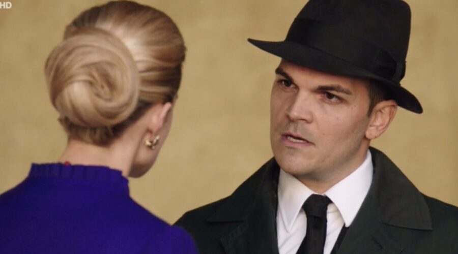 Il Paradiso Delle Signore 5 Ludovica Brancia Di Montalto Interpretata Da Giulia Arena Qui Nella Puntata 88 Con Il Mantovano Credits Rai