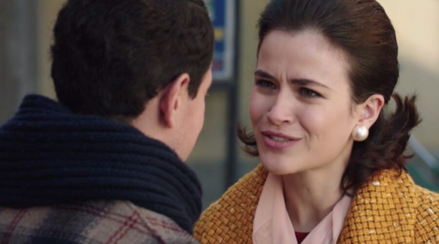 Il Paradiso Delle Signore 5 Salvatore Amato Discute Con Gabriella Rossi Interpretati Da Emanuel Caserio E Ilaria Rossi E Qui Nella Puntata 80 Credits Rai