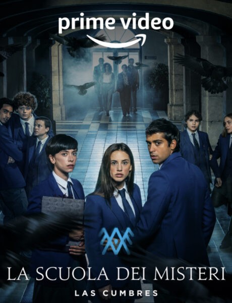 Poster della seconda stagione de “La Scuola Dei Misteri”. Credits: Amazon/Mediapro/Buendia.