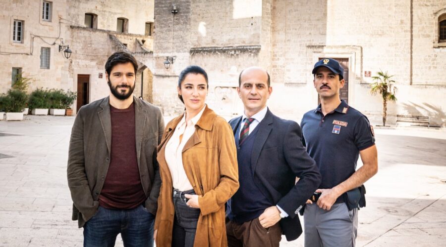 Le Indagini Di Lolita Lobosco Qui Filippo Scicchitano, Luisa Ranieri, Giovanni Ludeno, Jacopo Cullin Credits Assunta Servello E Rai