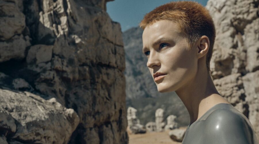 Madre (Amanda Collin) in Raised By Wolves. Credits: Sky/HBO.