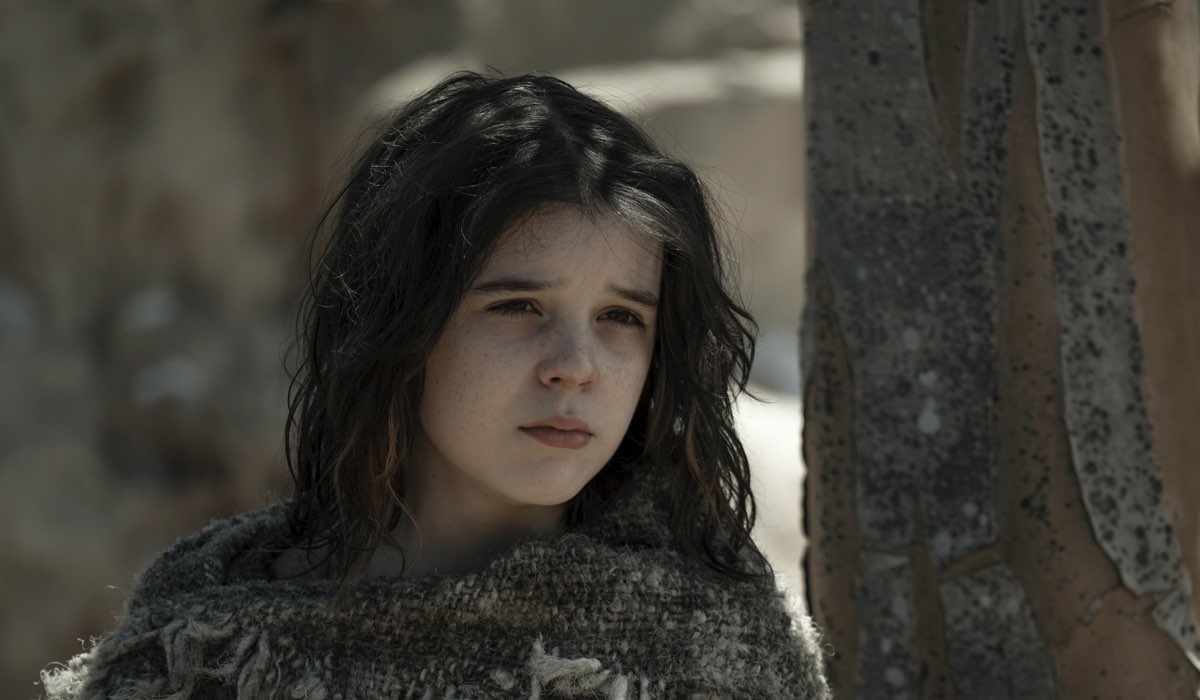 Winta Mcgrath (Campion) In Una Scena Di Raised By Wolves. Credits: Sky