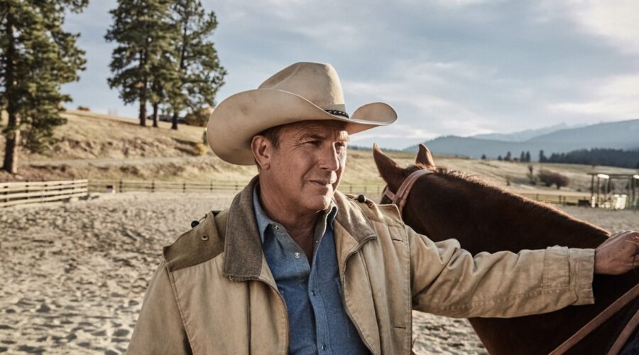Kevin Costner in Yellowstone. Credits: ViacomCBS/Sky Italia.