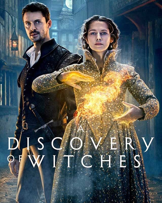 La locandina della serie TV A Discovery of Witches. Credits: Sky.
