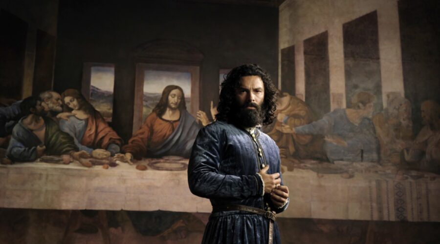 Aidan Turner Interpreta Leonardo Credits: Fabio Lovino/Rai