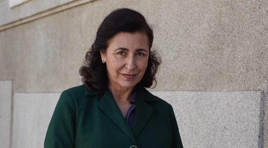 Antonella Attili interpreta Agnese Amato, qui in una scena de Il Paradiso Delle Signore 4 Credits Rai