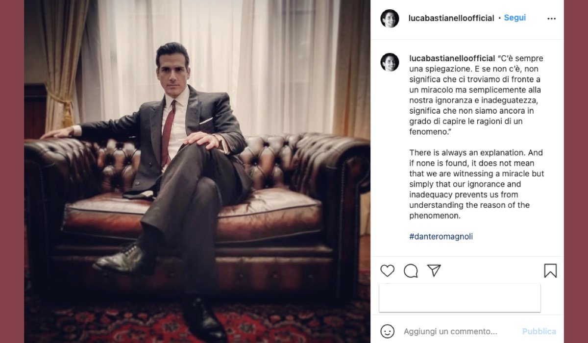 Foto E Didascalia Pubblicata Da Luca Bastianello Il 3 Marzo 2021 Sul Suo Profilo Instagram Nei Panni Di Dante Romagnoli Ne Il Paradiso Delle Signore 5