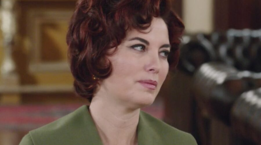 Il Paradiso Delle Signore 5 Adelaide Di Sant'Erasmo Interpretata Da Vanessa Gravina Qui Nella Puntata 97 Al Circolo Credits Rai