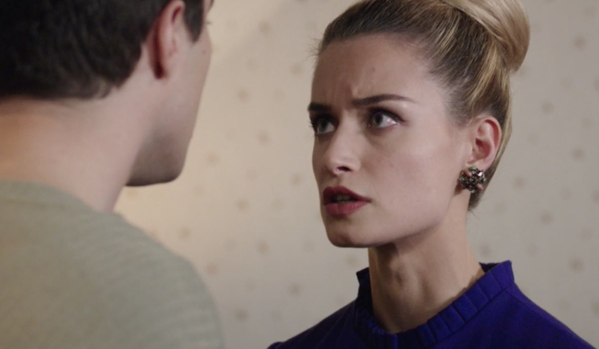 Il Paradiso Delle Signore 5 Episodio 101: Marcello Barbieri interpretato da Pietro Masotti e Ludovica Brancia interpretata da Giulia Arena Credits Rai