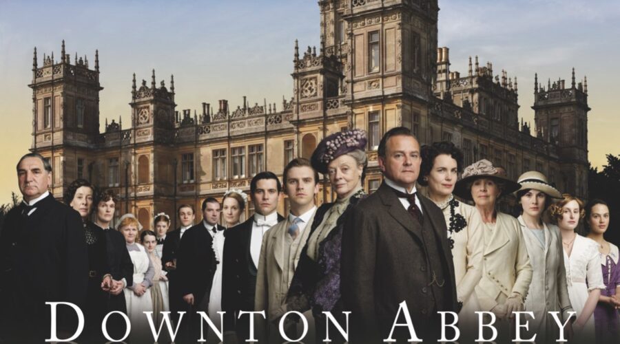 Il Poster Della Serie Tv Downton Abbey Credits ITV e La7