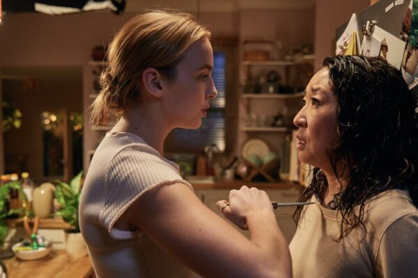 Jodie Comer e Sandra Oh in Killing Eve. Credits: Timvision.