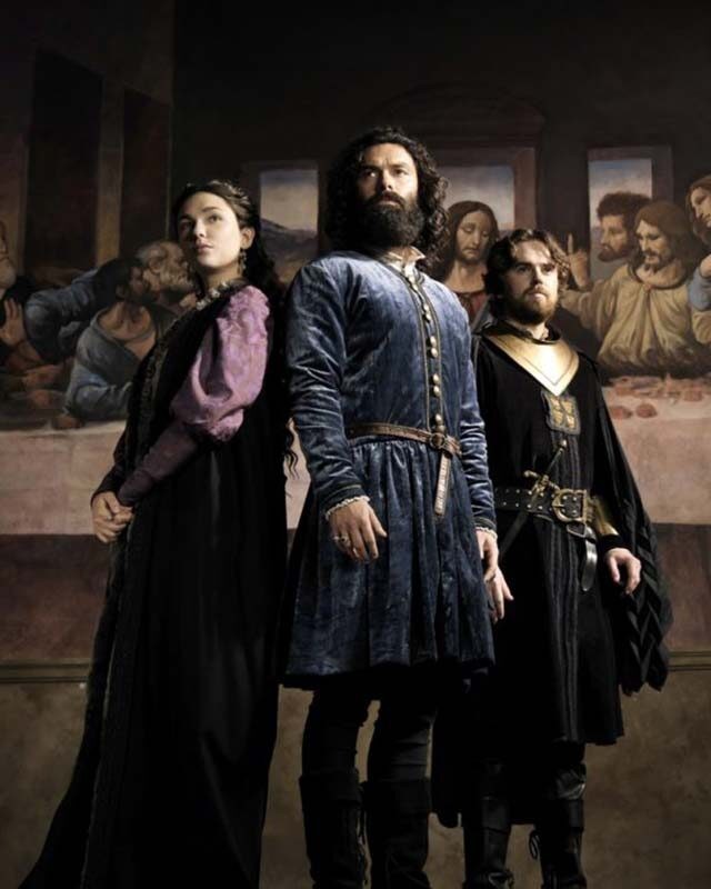 La locandina di Leonardo. Credits: Rai/Fabio Lovino.