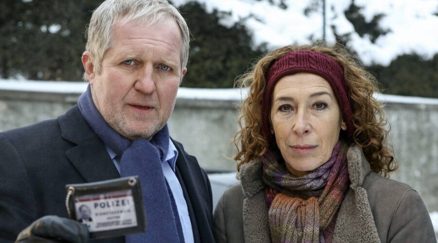 Moritz Eisner e Bibi Fellner in Tatort Scena Del Crimine. Credits: Giallo