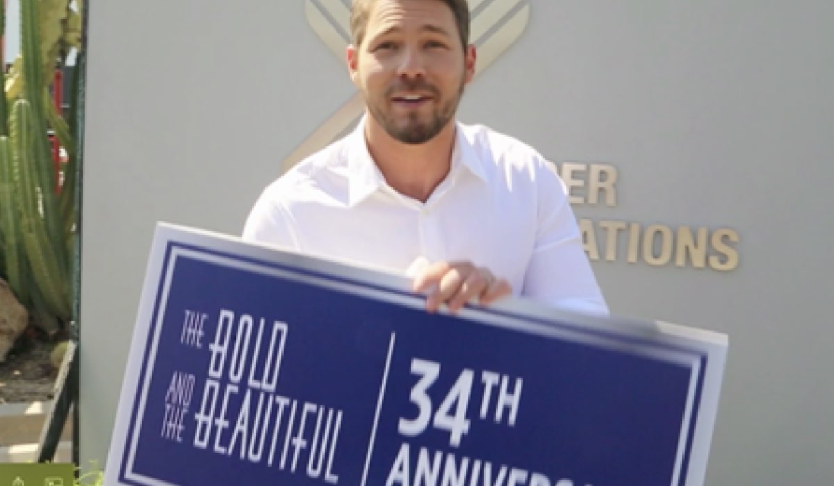 Scott Clifton (Liam) All'Evento Per I 34 Anni Di Beautiful