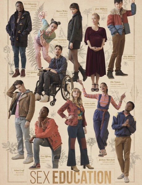 Poster di “Sex Education“. Credits: Netflix.