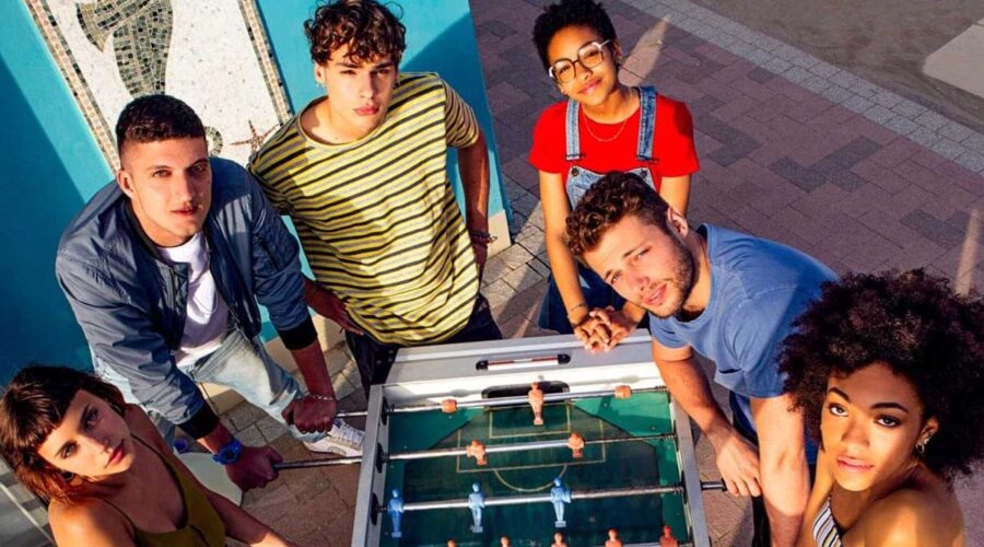 I personaggi principali di Summertime. Credits: Netflix.