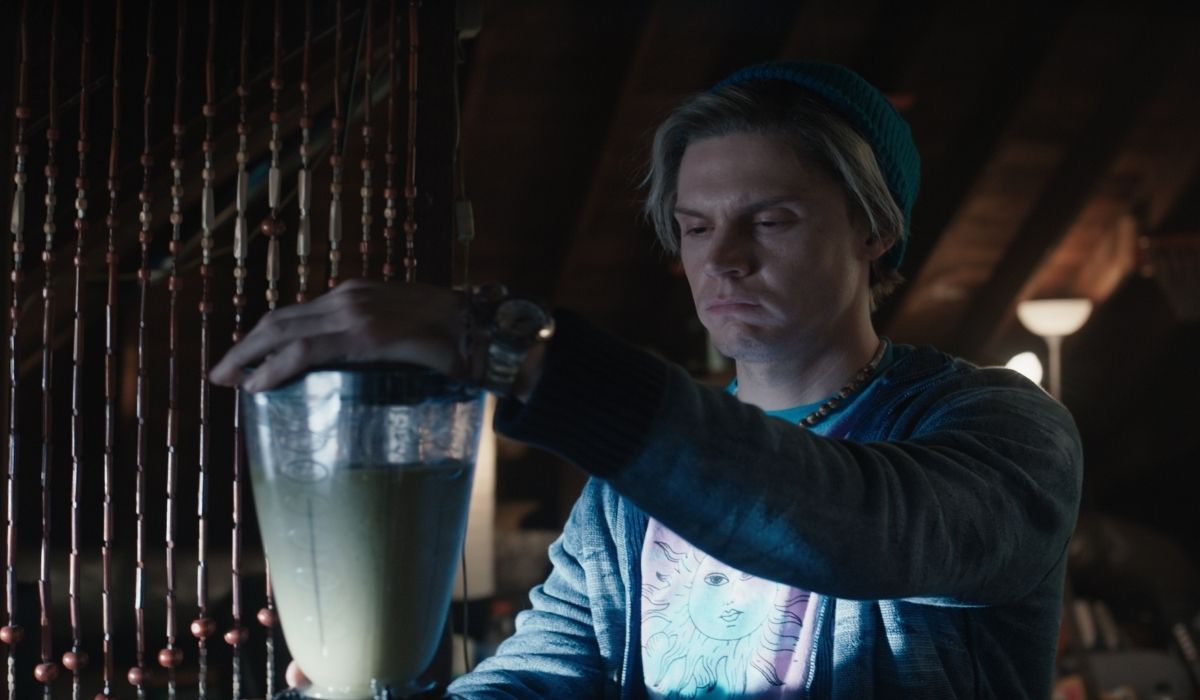 Fake Pietro (Evan Peters) in una scena di WandaVision. Credits: Disney Plus/Marvel Studios.