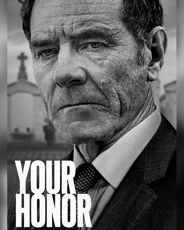 La copertina di Your Honor con il giudice Michael Desiato (Bryan Cranston). Credits: Showtime.