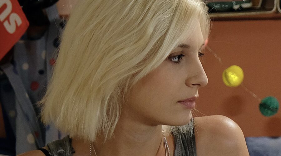 Beatrice Arnera (Agata) In Buongiorno Mamma. Credits: Mediaset