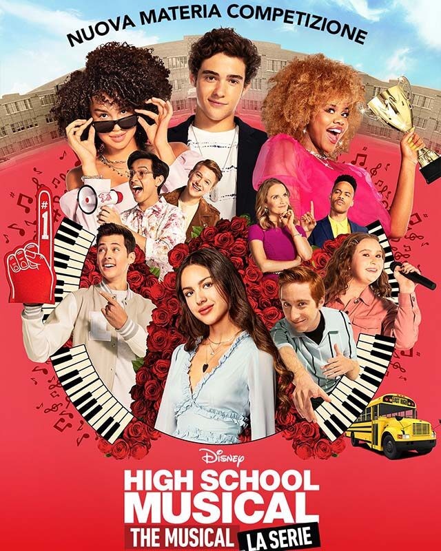 La locandina di High School Musical: The Musical: La Serie. Credits: The Walt Disney Company.