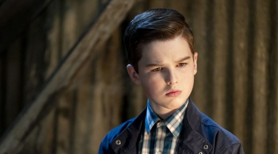 Iain Armitage (Sheldon) In Young Sheldon 4 Credits: Mediaset