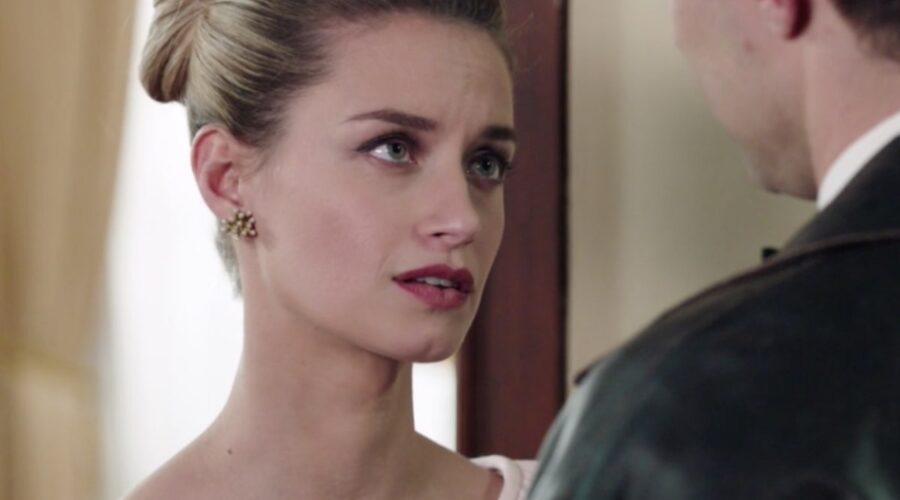 Il Paradiso Delle Signore 5 Puntata 106: Ludovica Brancia Di Montalto interpretata da Giulia Arena, qui con Marcello Credits Rai