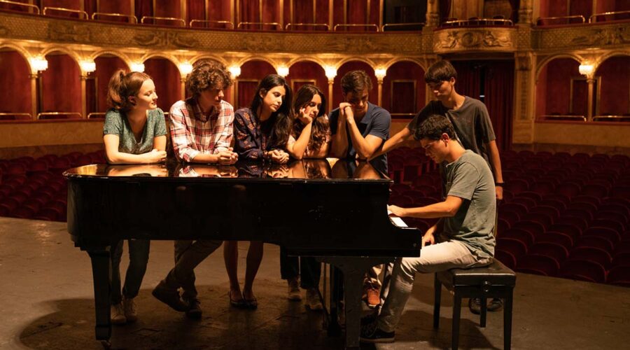 Il cast della fiction La Compagnia Del Cigno 2. Credits: Sara Petraglia e Rai.