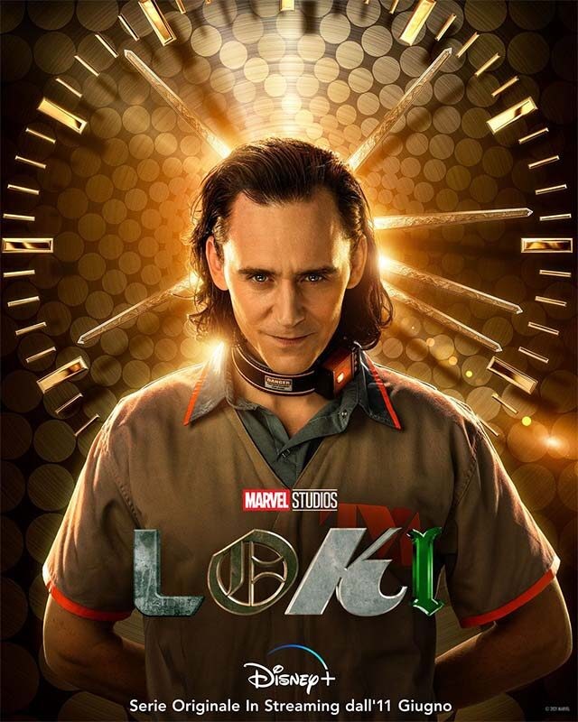 La locandina di Loki. Credits: Marvel Studios e Disney.