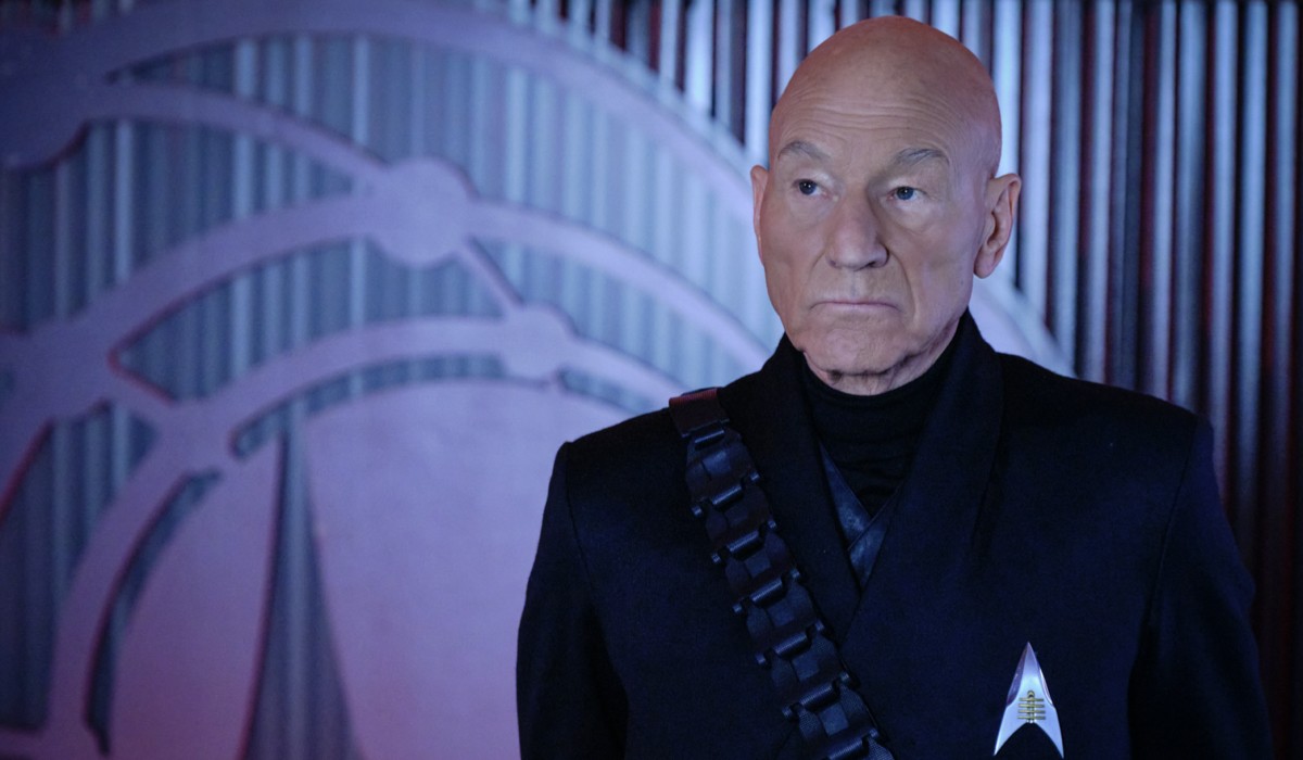 Patrick Stewart nel ruolo di Jean-Luc Picard in “Star Trek: Picard”. Credits: Amazon.