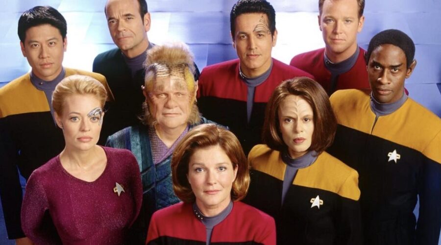 Star Trek Voyager Serie Tv. Credits: UPN