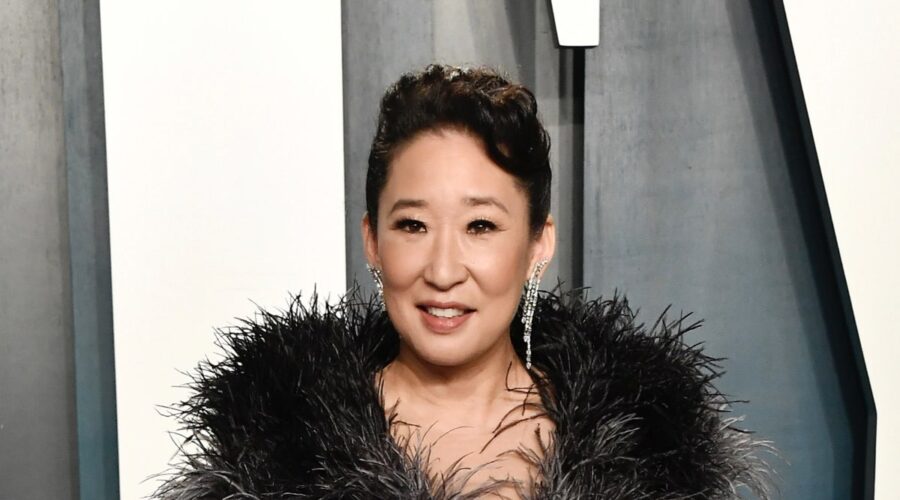 Sandra Oh al Vanity Fair Oscar Party 2020 a Beverly Hills California Photo by Frazer Harrison:Getty Images