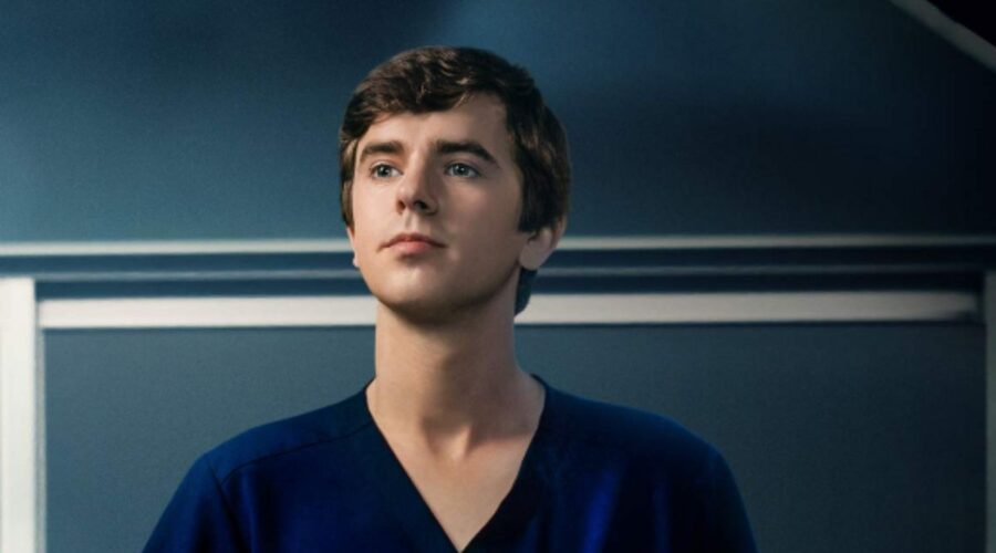 Freddie Highmore in The Good Doctor. Credits Rai/Abc/Sony Television.