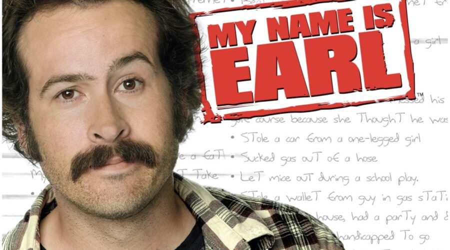 Jason Lee Nella Locandina Di My Name Is Earl Credits: Disney Plus