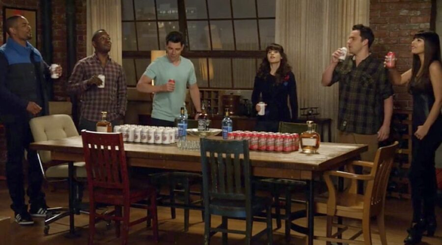 New Girl Episodio 3x20 Americano Vero. Credits: Fox