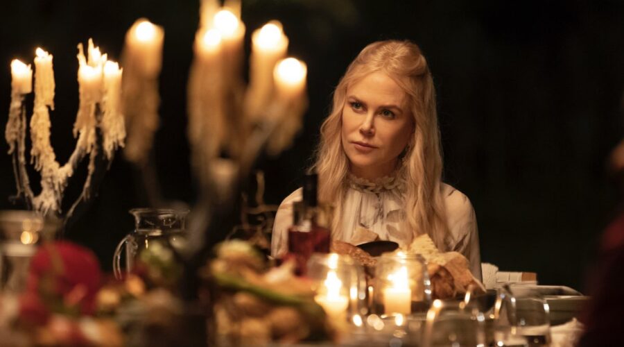 Nicole Kidman in una scena di “Nove Perfetti Sconosciuti”. Credits: Amazon Prime Video.