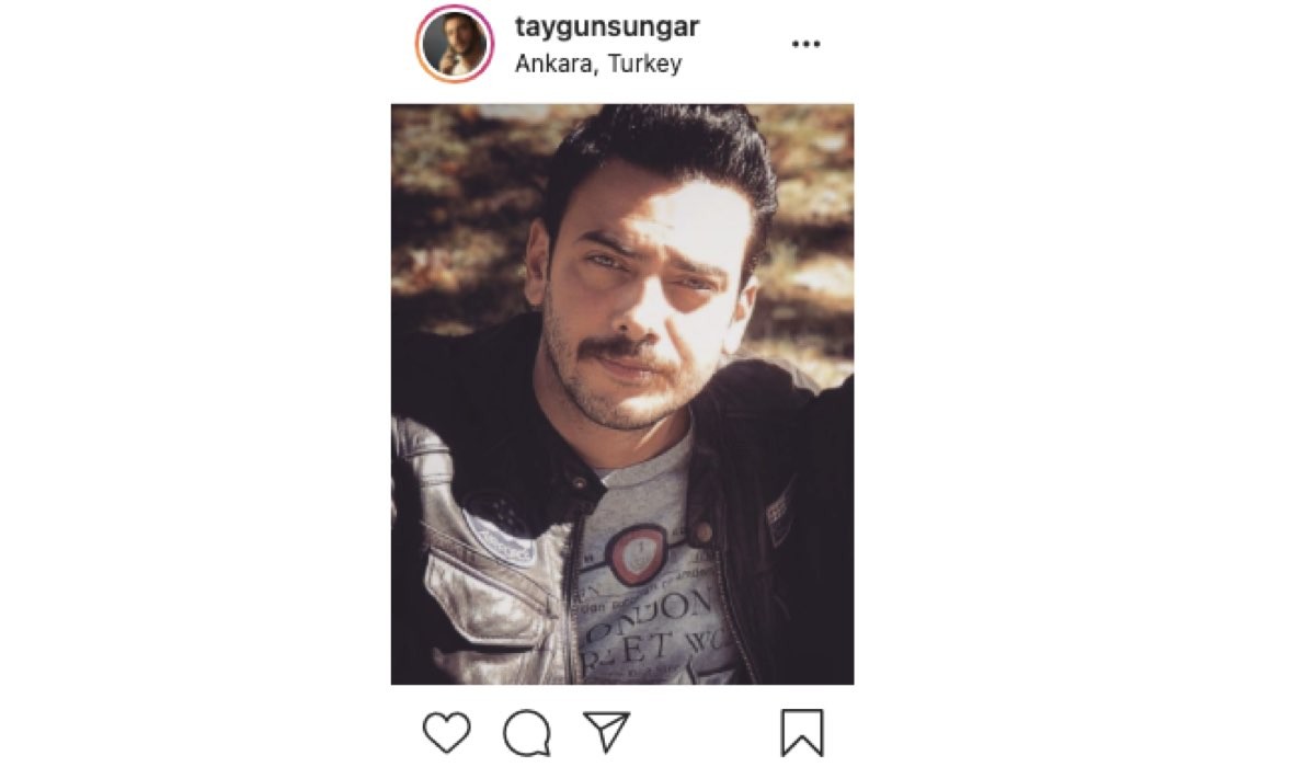 Screenshot Di Una Foto Di Taygun Sungar (Soner Seçkin In Mr. Wrong) Condivisa Sul Suo Profilo Instagram Ufficiale