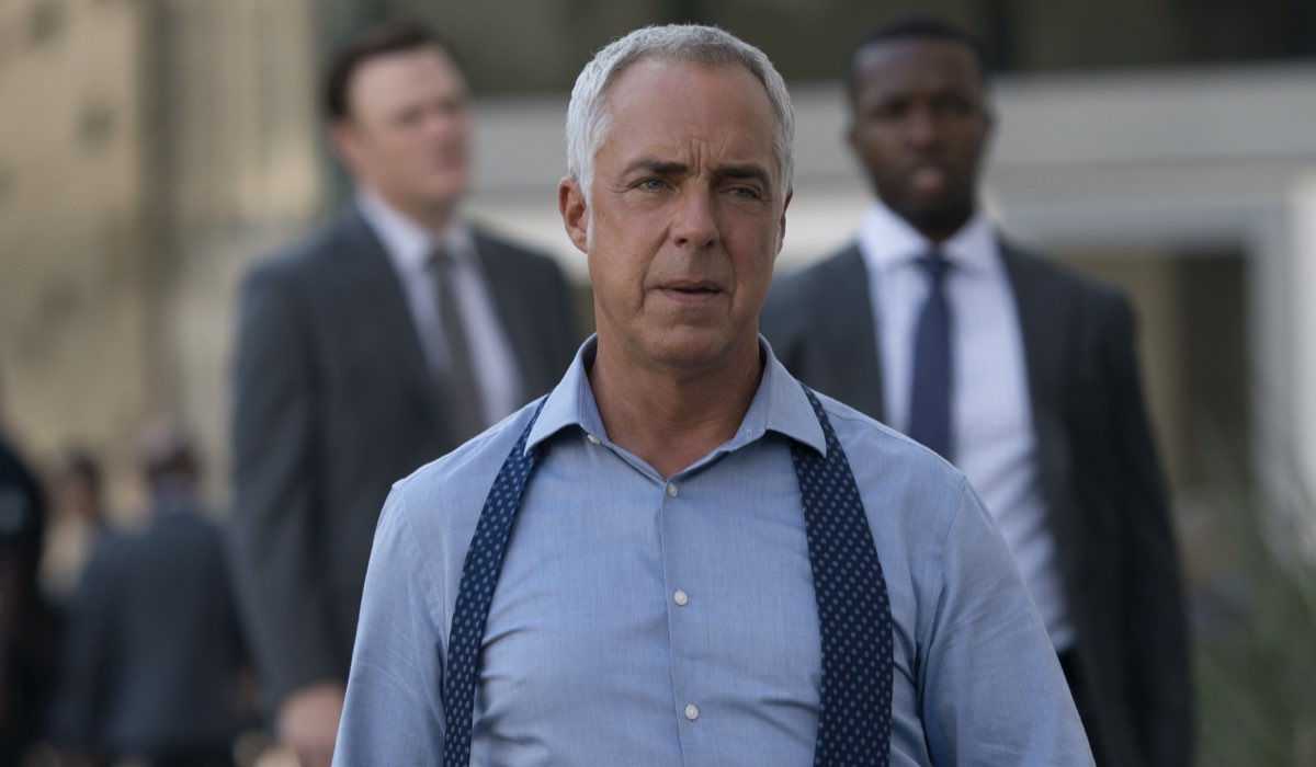 Titus Welliver in una scena della settima stagione di “Bosch”. Credits: Amazon Prime Video.