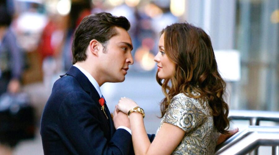 Ed Westwick E Leighton Meester In Gossip Girl 3x01. Credits: Foto Di Giovanni Rufino/©The CW/Courtesy Everett Collection