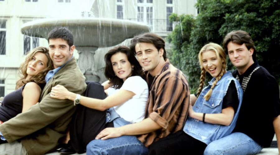 Friends Stagione 1 Jennifer Aniston, David Schwimmer, Courteney Cox Arquette, Matt LeBlanc, Lisa Kudrow E Matthew Perry. Credits: ©Warner Bros./Courtesy: Everett Collection