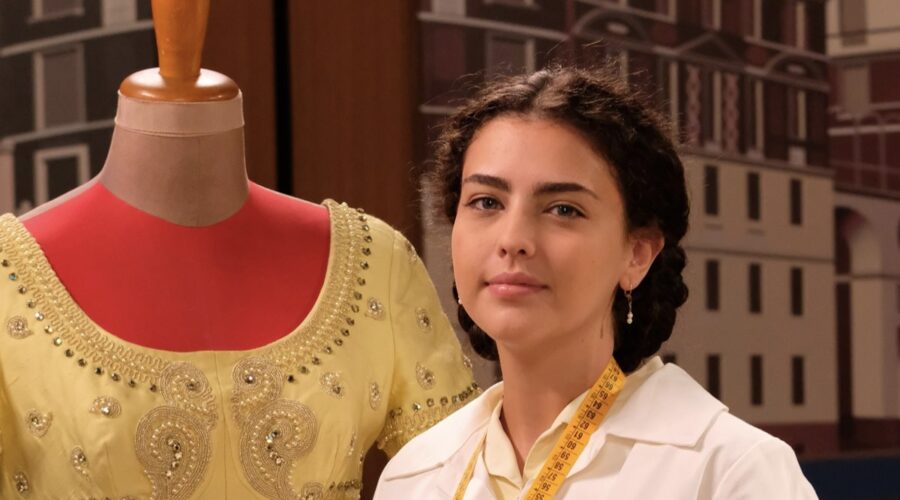 Il Paradiso Delle Signore 4 Daily 2: Chiara Russo interpreta Maria Puglisi, qui in Atelier. Credits: Rai