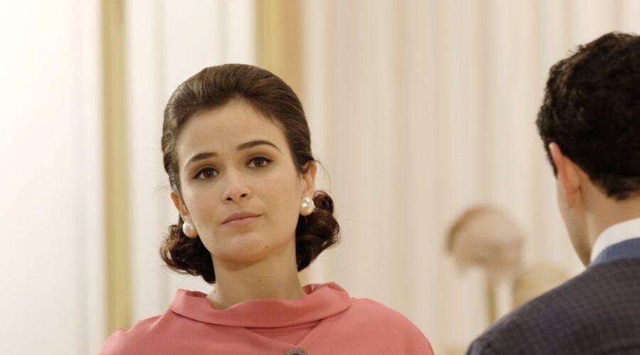 Il Paradiso Delle Signore 5: Ilaria Rossi interpreta Gabriella Rossi, qui in una scena al grande magazzino. Credits: P. Bruni e Rai