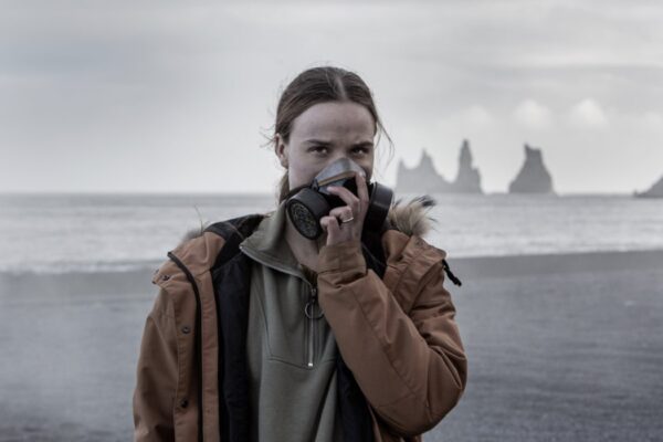 Guðrún Ýr Eyfjörð nel ruolo di Gríma in una scena di “Katla”. Credits: Lilja Jonsdottir/Netflix.