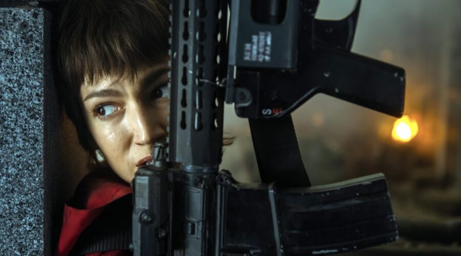 La Casa Di Carta 5 Úrsula Corberó (Tokyo). Credits: Tamara Arranz/Netflix.